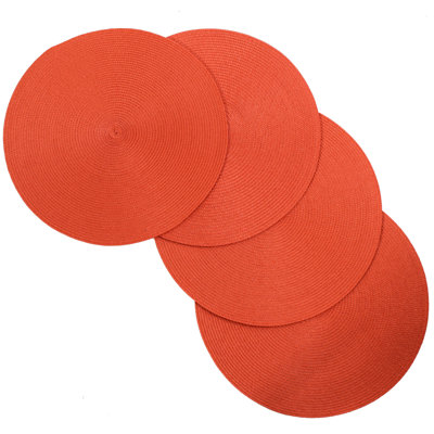 Maykaylee Solid Colour Round Placemat