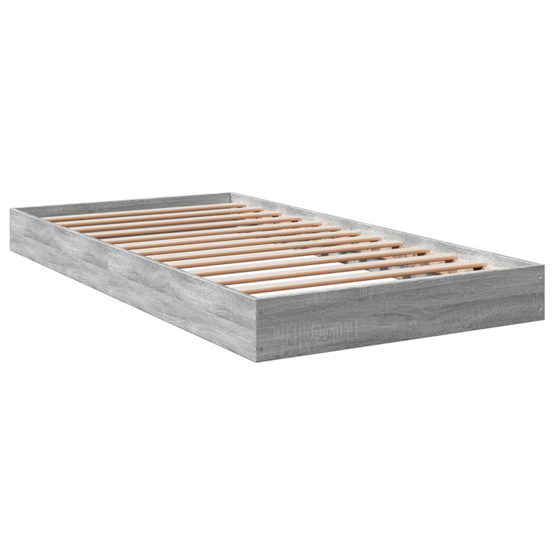 Paulica Bed, Small Single (2'6), Grey Sonoma