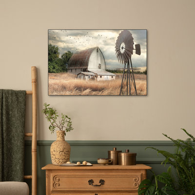 Reproduction d'art sur toile Steemplix, "Henderson Bay Farm" par Lori Deiter