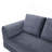 2-In-1 Folding Convertible Sofa Bed, Modern Corduroy Sleeper Couch With 2*Pillows, Futon Modular Upholstered Boneless Sofa With Pull-Out Bed,Folding Floor Modular Couch For Living Room-43553636-43553646