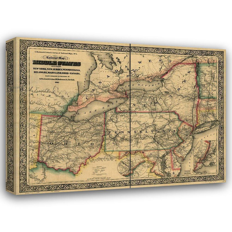 Art sur toile tendue par Williston Forge, H 28 po x l 36 po