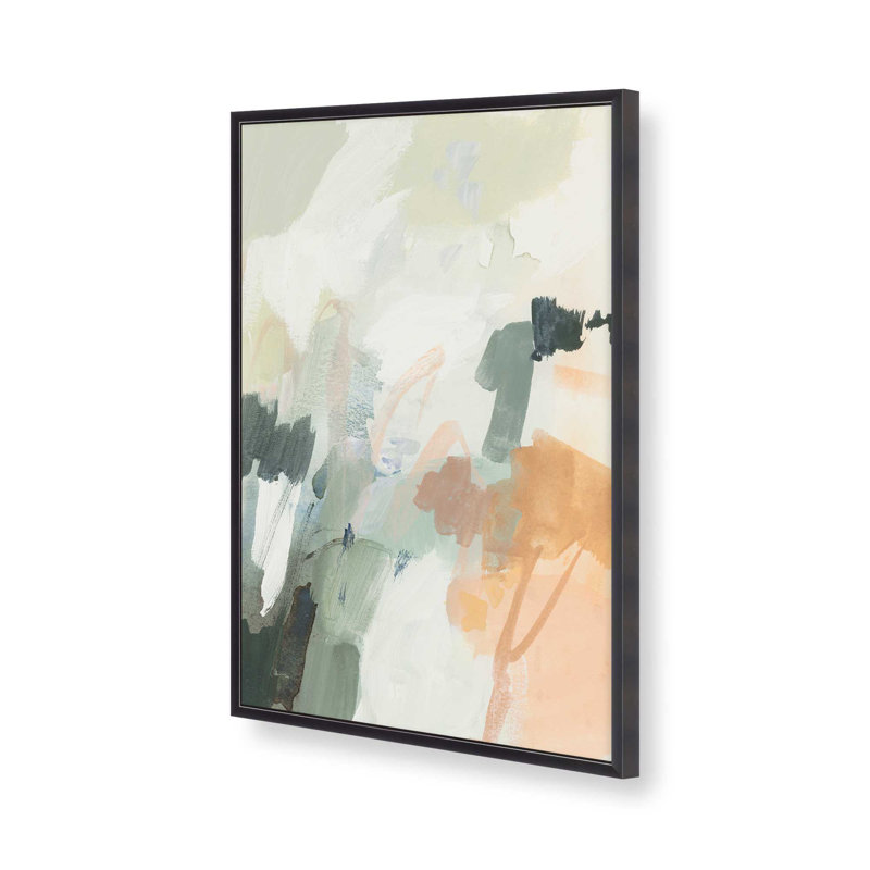 «Whispers of Nature II», reproduction, H 15,25 po x l 12,25 po, Encadrement ouvert, zinc vieilli