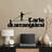 Elegant Black Decorative Metal Wall Accessory, 23.6 x 9.8 inches | 100% Metal Construction, Thickness: 0.06 inches | Lightweight at 0.8 lbs | Perfect for Home Decor, Modern Aesthetic & Unique Wall Art Accent