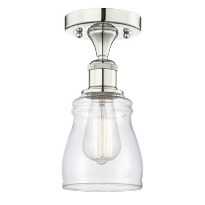 Makemson Glass Semi Flush Mount