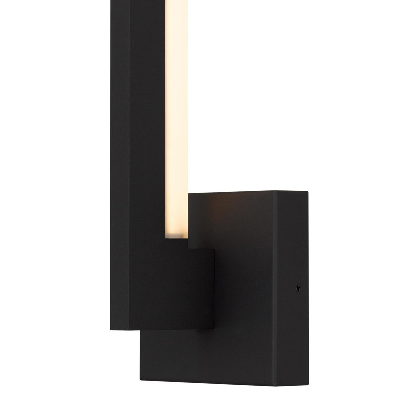 Contemporary Design LED Wall Sconce, 18" H x 4" W x 5" D, 13 W