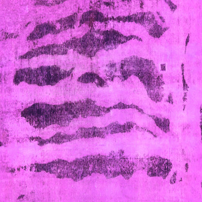 Tapis abstrait rose / mauve fabriqué à la machine