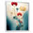 Cadre flottant blanc
