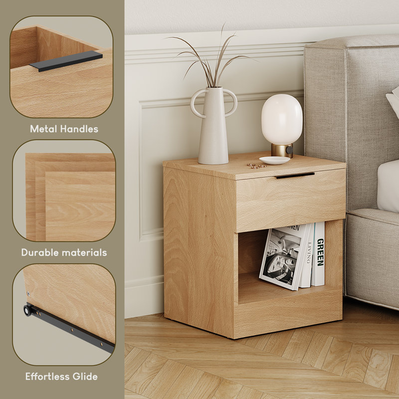 3 Piece Bedroom Set, Pine