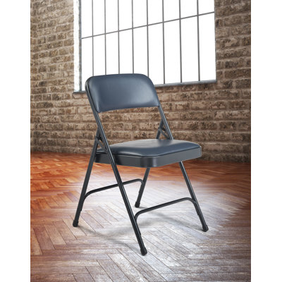 Humbert Vinyl Padded Banquet Folding Chair