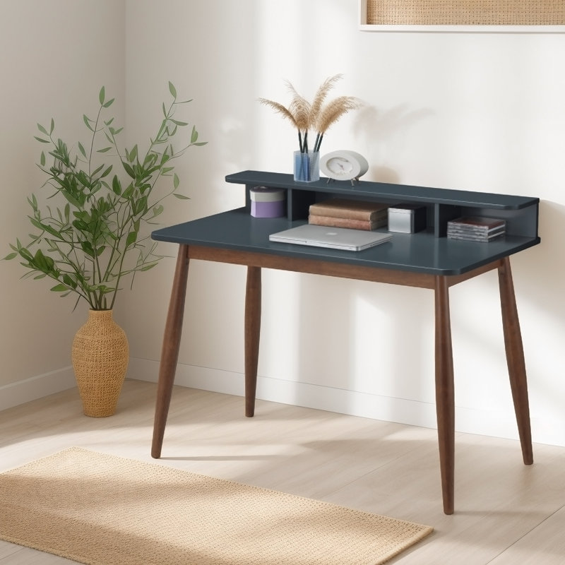 Bureau d'écriture avec huche Roskilde, Gris / naturel