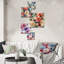 Parise - ensemble d'art mural floral de 5