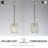 Voctoria Compact Modern Single Chic Cage Pendant Light Farmhouse Square Ceiling Hanging Light