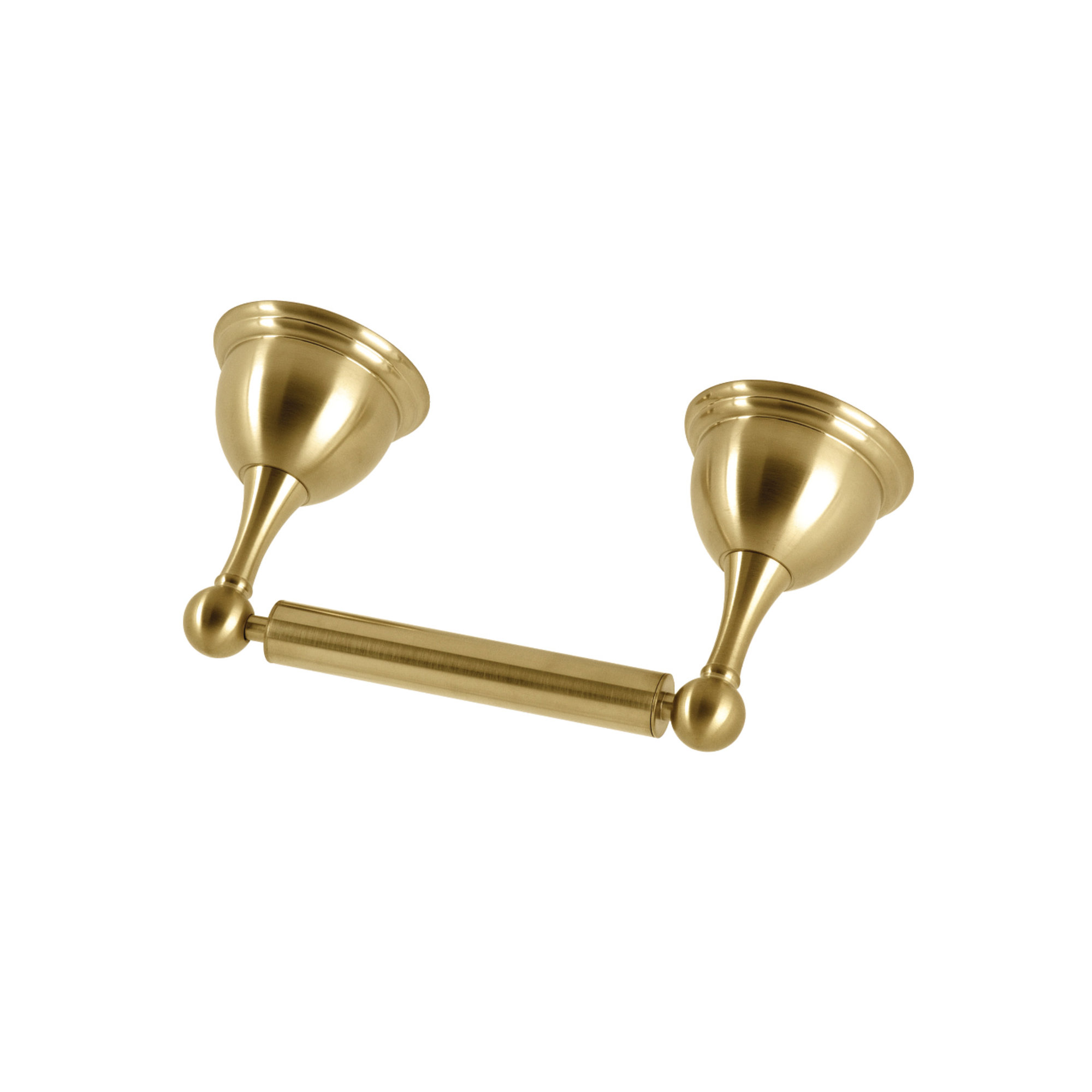 Kingston Brass Restoration Toilet Paper Holder, Brushed Brass
