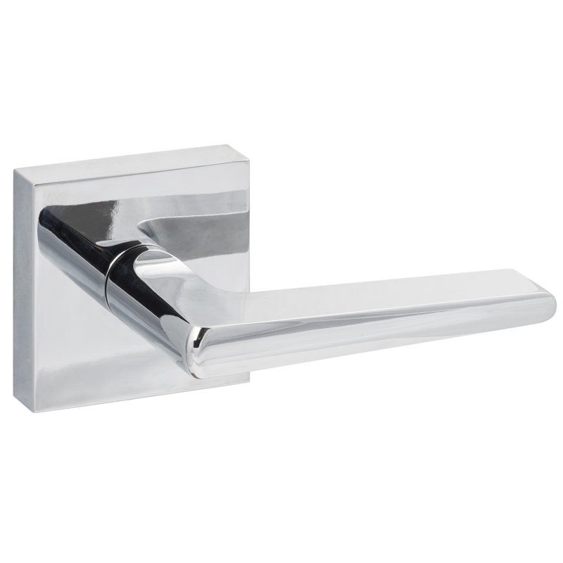 Faux levier de base carré bâlois, Chrome poli
