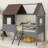 Emera Low Loft House Bed With Guardrails-1659283530