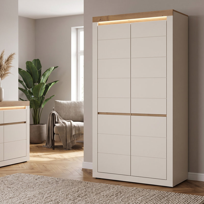Berghildur Plywood / Laminate Board Wardrobe