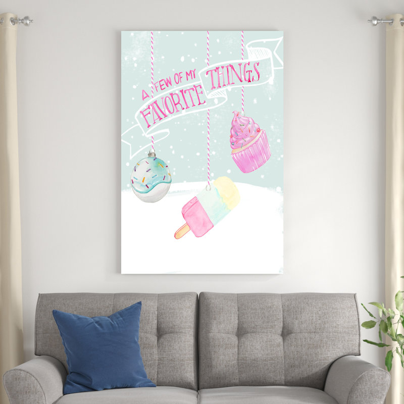 «Candy Christmas II» par Jennifer Paxton Parker - impression sur toile tendue, H 48 po x l 32 po