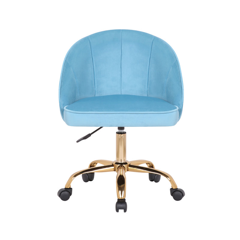 Chaise de travail Lainey, Aigue-marine