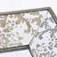 Miroir rectangulaire 24 po x 15 po avec détails floraux-427065736