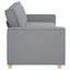 Canapé en tissu 70,9 po Vidaxl-118101757-118101756