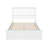 Aritra Solid Wood Low Profile Platform Bed with Matching Footboard-609410309-667138933
