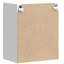 vidaXL Oven Cabinets Kitchen Cabinet Oven Unit 2 pcs Lucca Engineered Wood-130145011