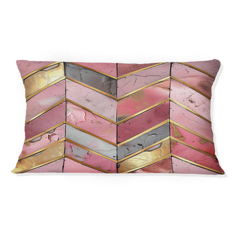 No Pattern - Midcentury Lumbar Pillow