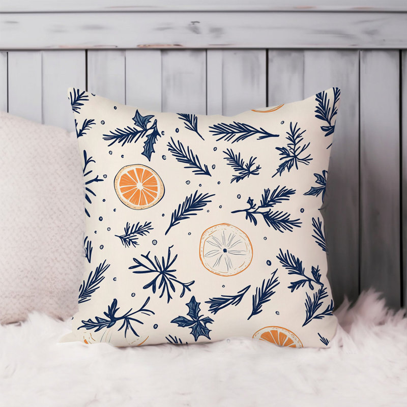 Food and Kitchen Citrus Pattern II, 18"H x 18"W