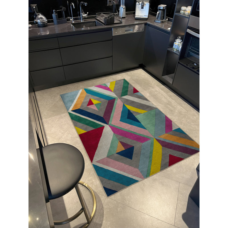 Tapis rectangulaire Xaven, Rectangle 2 pi 8 po x 5 pi
