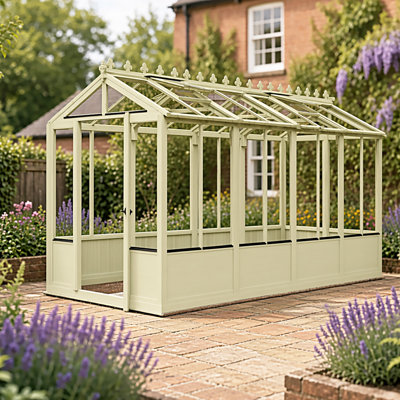 Holkham 16 ft x 6 ft Greenhouse