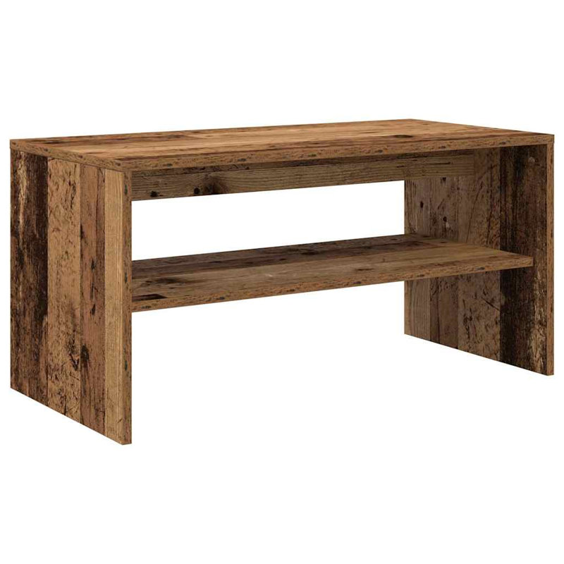 Shalo Unfinished TV Stand, 80cm, Old Wood