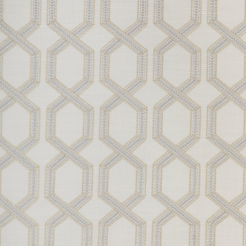 Kravet Basics - 37164-416, White/Gray/Beige
