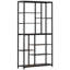 Huizenga à structure métallique avec tablettes ouvertes