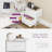 Jaece Modern 2-Fabric Drawer Nightstand, Small Space Bedside Table, End Table Storage Cabinet-1188218665