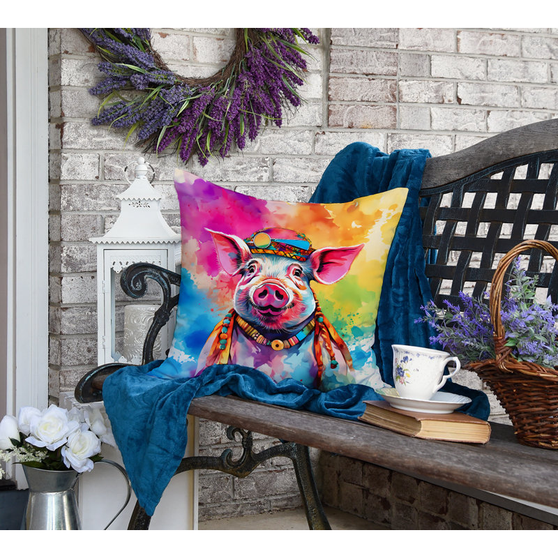 Coussin Hippie, H 18 po x l 18 po