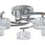 Glass LED Semi Flush Mount
