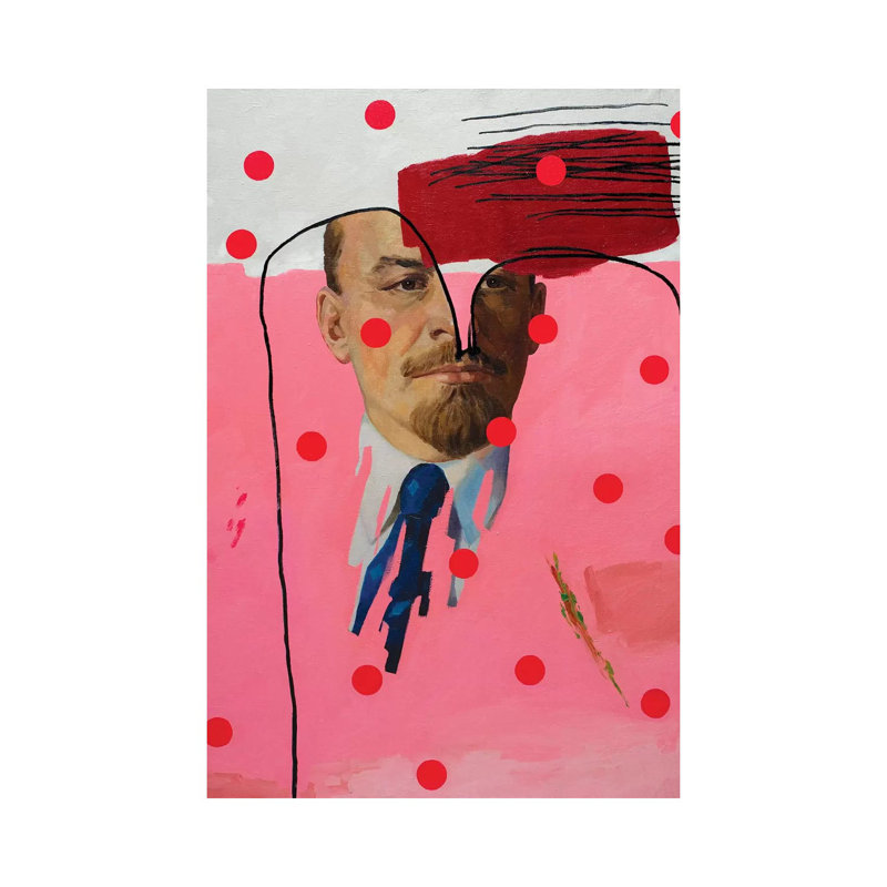 Who Are You, Mr. Lenin? by Oleksandr Balbyshev - Wrapped Canvas Gallery-Wrapped Canvas Giclée, 20.32 cm H x 30.48 cm W