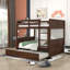 Lit superposé double au-dessus de double avec lit gigogne Johnone Kids-2070541698
