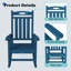 Ensemble de chaises berçantes surdimensionnées pour adultes-315073051