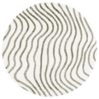 Karmelo Tahoe Shag Performance Abstract Rug