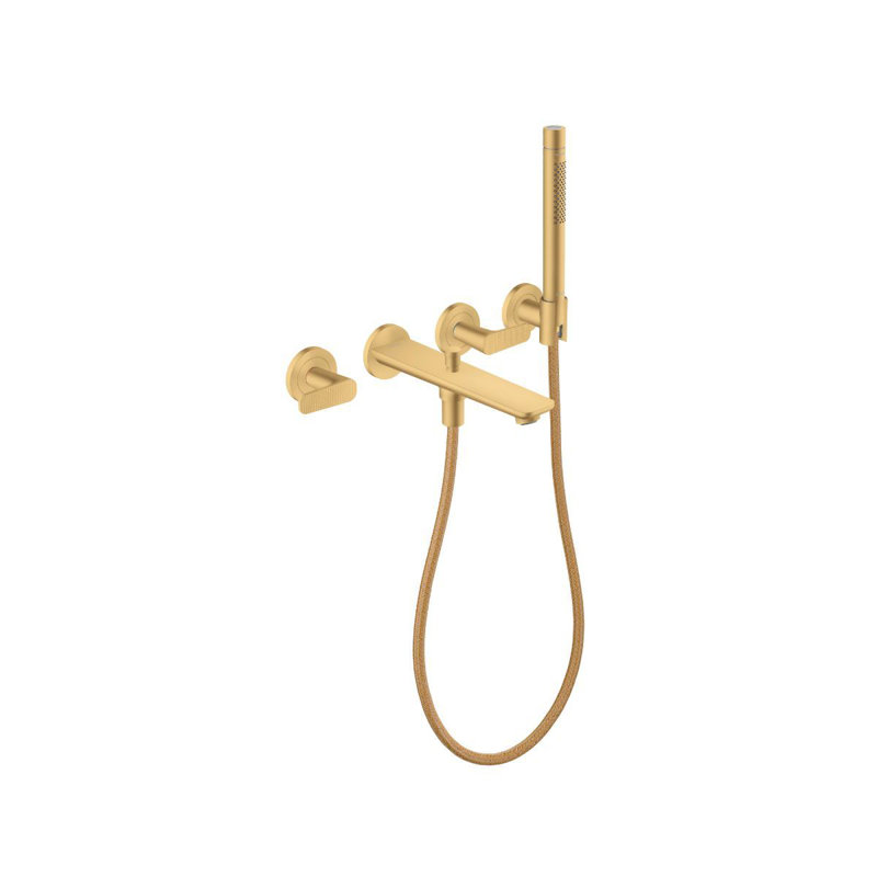 Citterio C Tub Filler with Diverter, Gold