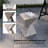 Square Outdoor Side Table , 12.59 " W 12.59 " D-145314913