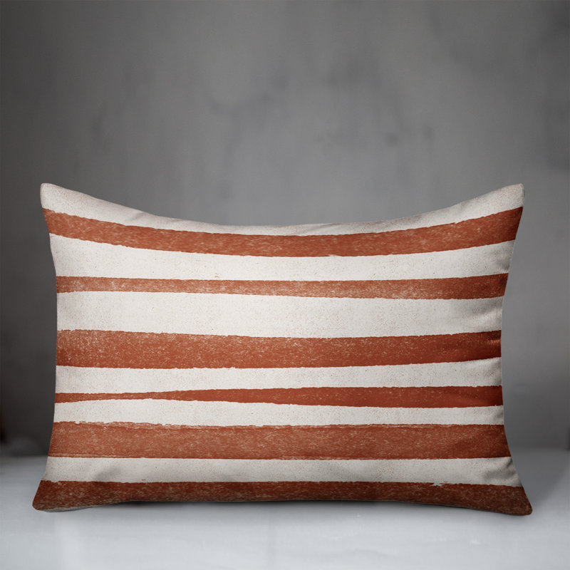  Housse et insert de coussin d'extérieur pour l'extérieur, Orange / Rouge