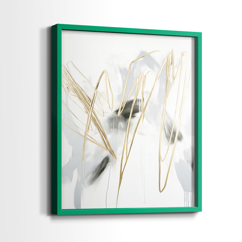 "ABSTRACT Series DCCLxxxi" par J Paul, H 11 po x l 9 po, Vert