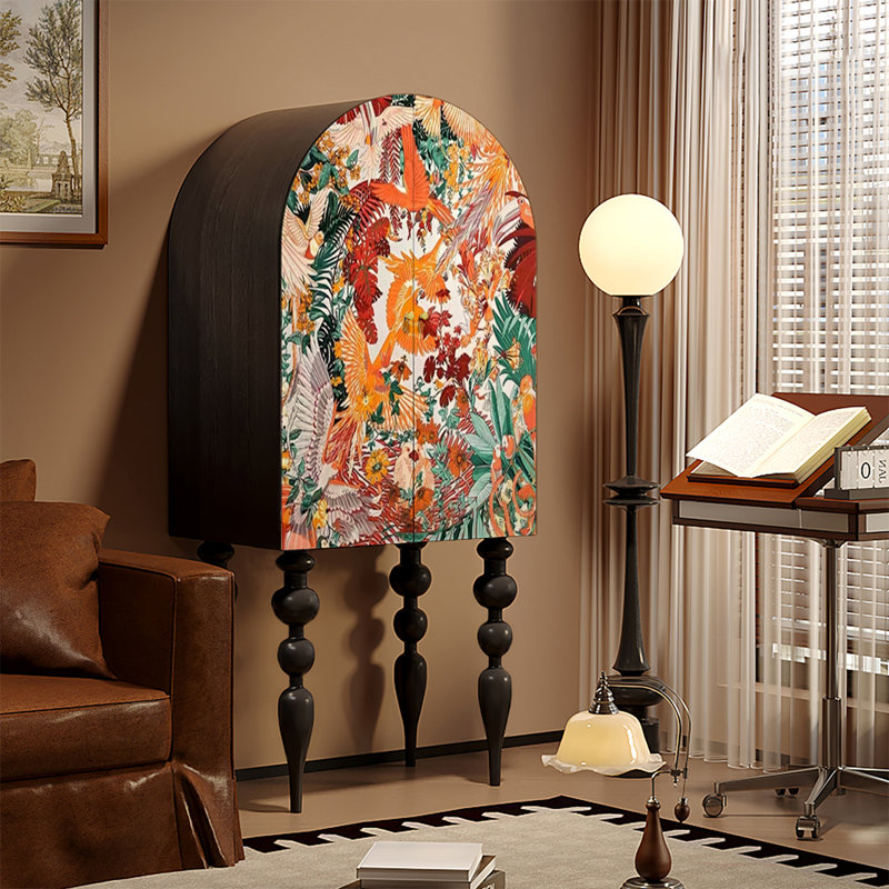 Garde-robe à pattes d'art moderne