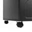 Table basse flexible de style crème avec 2 roues de frein-1702560852