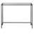 Huxley 39.4'' Glass Top Console Table-356754119-356754113