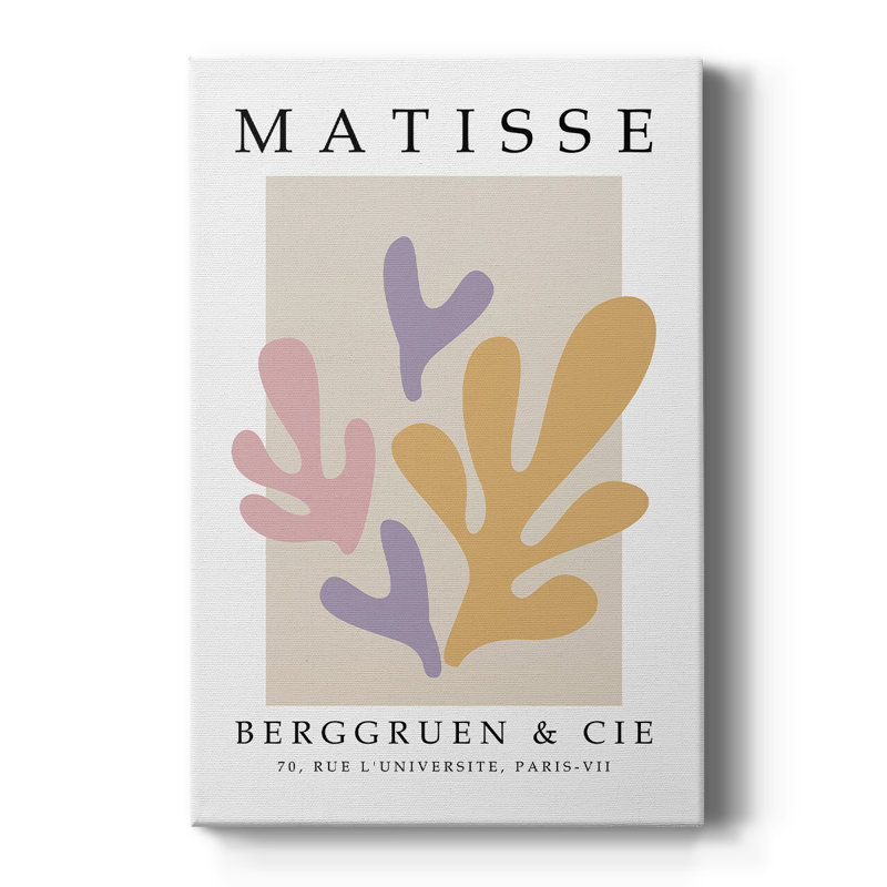 Matisse Cccxxxiv, reproduction encadrée, reproduction de toile seulement - non encadrée, H 48 po x l 32 po