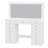 Makeup Vanity With Lighted Mirror And Glass Top, Vanity Table With 15 Drawers And Lighted Drawer For Bedroom-578782379