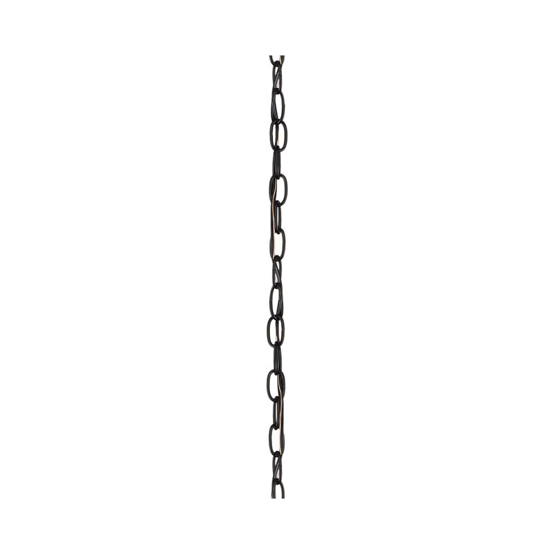 3' Satin Black Chain